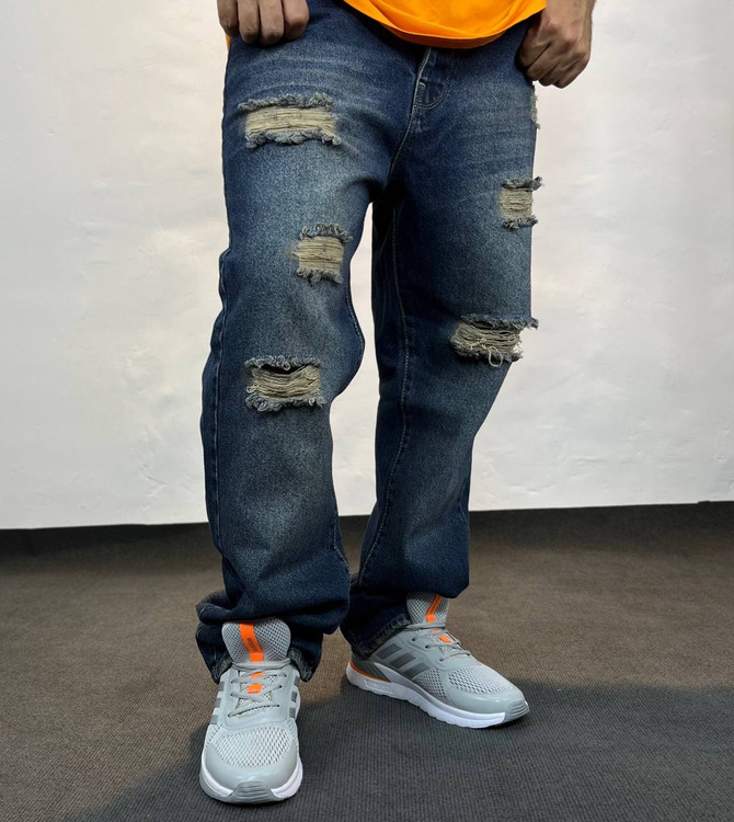 شلوار نیم بگ مردانه زارا زاپ دار